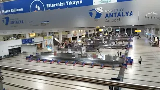 Анталья Аэропорт 🇹🇷 · AYT2 · Международный Терминал 2 · Ночь 19 августа 2020 · Antalya Airport