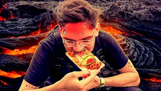 VIAJÉ A GUATEMALA PARA COMER PIZZA EN UN VOLCAN🌋🥵