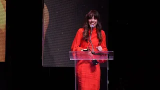 Natalie Morales Accepts the Filmmaker on the Rise Award | 5th HCA Film Awards (2022)