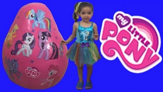 My Little Pony Giant Egg Surprise Opening Unboxing New MLP Toys + Princess Twilight Sparkle