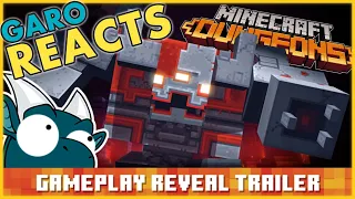 Minecraft Dungeons: Gameplay Reveal Trailer Reaction | GaroShadowscale Reacts | Analysis