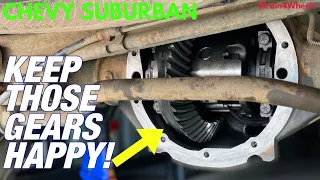 How to Change Rear Differential Fluid | 2003 Suburban