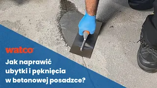 Posadzka betonowa: Jak naprawić ubytki i pęknięcia? | Watco Concrex