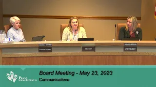 May 23, 2023 | Board Meeting