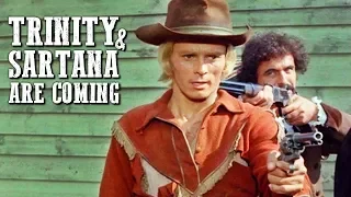 Trinity and Sartana Are Coming | Western Movie Peliculas | Cowboy Movie | Full Length