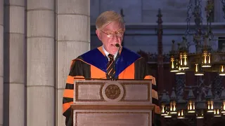 George Will *68 delivers 2019 Baccalaureate address