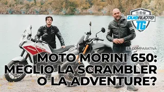 Moto Morini 650: meglio la scrambler o la adventure?