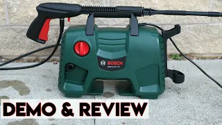 Bosch EasyAquatak 120 High Pressure Washer Review & Demonstration