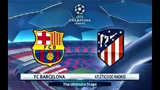 PES 2018 | Barcelona vs Atletico Madrid | UEFA Champions League Final | Gameplay PC