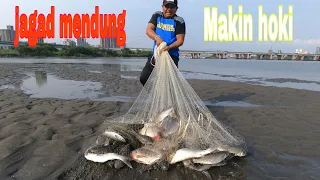 ga yangka sungai ini bener bener mistis sekali tebar langsung hoki ‼️ jala ikan sungai