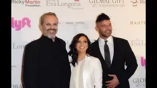 Ricky Martin y Eva Longoria en el Global Gift Gala 2017