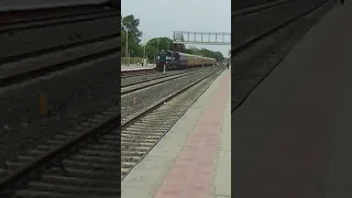 Bhavanagar Terminus to palitana special Train leaving #bhavanagarpara #trainvideo #shortvideo