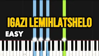 Sipho Ngwenya - Igazi Lemihlatshelo | EASY PIANO TUTORIAL by SAPiano