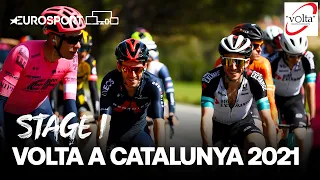 Volta a Catalunya 2021 - Stage 1 Highlights | Cycling | Eurosport