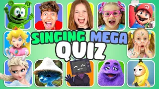 Who is SINGING & Who Is DANCING? Salish Matter, Diana, Wednesday, Smurf Cat, MrBeast, Skibidi Toilet