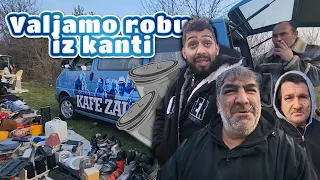 Valja se roba iz kanti -Pijaca Pancevo-