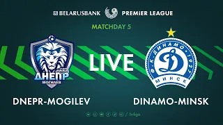 LIVE | Dnepr-Mogilev  – Dinamo-Minsk  |  Днепр-Могилев  — Динамо-Минск