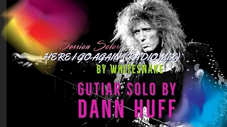 Dann Huff Guitar Solo / Video Demo - Here I Go Again (Radio Version) by Whitesnake