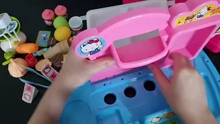 10 minutes Satisfying with Unboxing New Hello Kitty Dessert Shop ASMR(no music)