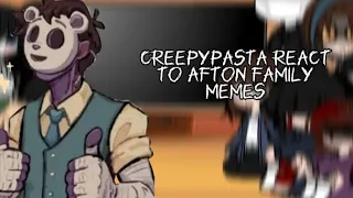 ||Creepypasta react to afton family memes (Michael Afton ) part3||