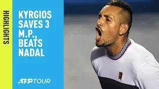 Highlights: Kyrgios Beats Nadal In Thriller At Acapulco 2019