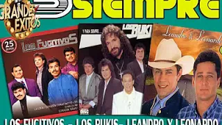 LOS FUGITIVOS - LOS BUKIS - LEANDRO & LEONARDO LOS 3 GRANDES DE SIEMPRE (DJ FRANKLINFOX)