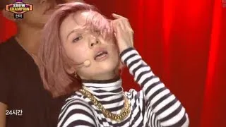 Sunmi - 24 hours, 선미 - 24시간이 모자라, Show Champion 20130828