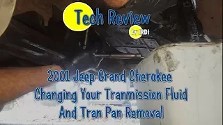 2001 Jeep Grand Cherokee Transmission  Fluid and Filter Change Part 1