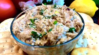 Это очень вкусно! Грибная икра-намазка! Отличная праздничная закуска!