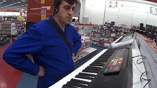 Синтезатор Yamaha PSR-F51. Клавиатура Yamaha PSR-F51. Все демо песни. Продолжение.