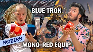 We Want to Give You a Modern Deck | Mono-Blue Tron vs Mono-Red Equip