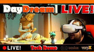 Lets play Day Dream game in VR // vorpX