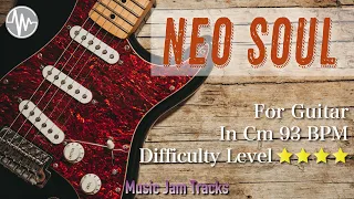 Neo Soul Jam for【Guitar】C Minor BPM93 | No Guitar Backing Track
