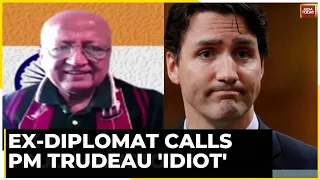 Former Diplomat Deepak Vohra, Reacting To Canada's Action Over Nijjar's Death, Calls Canada PM Idiot