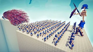 100x SKELETON & GIANT vs EVERY GOD - 🔥Totally Accurate Battle Simulator TABS