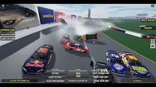 BIGGEST Crash in Pummu Talladega?