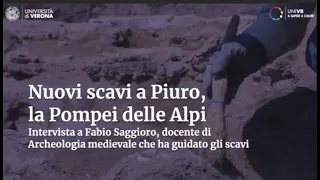 Nuovi scavi a Piuro, la Pompei delle Alpi