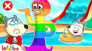 Wolfoo vs the Tallest Slide Ever! Pool Safety Tips for Kids by Wolfoo🤩 Wolfoo Kids Cartoon