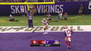 Vikings announcers mad after 49ers do the griddy 😂