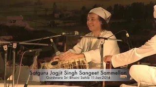 Ustad Zakir Hussain full Tabla solo at Sri Bhaini Sahib | Satguru Jagjit Singh sangeet Samellan