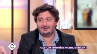 Johnny Hallyday : première audience demain ! - C à Vous - 14/03/2018