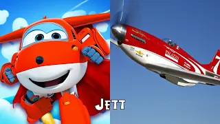 Super Wings Characters in Real Life 2022