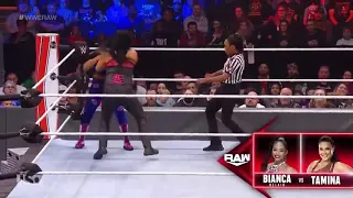 FULL MATCH - BIANCA BELAIR VS TAMINA