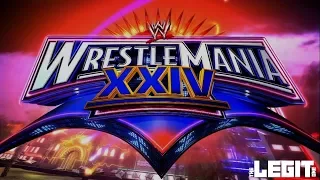 2008: WWE WrestleMania 24 Official and Full Match Card ᴴᴰ