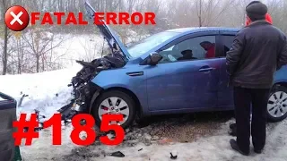 🚘🇷🇺[ONLY NEW] Car Crash Compilation in Russia (12 January 2019) #185