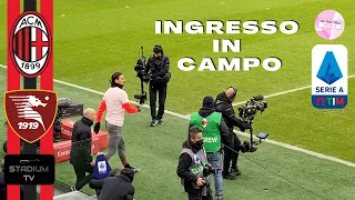 Milan 2-0 Salernitana Ingresso in Campo Live HD