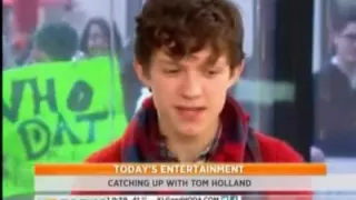 Tom Holland - interview "The Today Show" (2013)