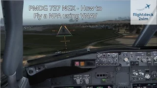 PMDG 737 Non-Precision Approach Tutorial by a Real 737 Pilot