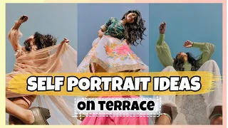 Different Ways to take Self Portraits Under the Sky | Niharika Jain