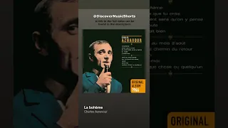 @charlesaznavouroff - La bohème - Charles Aznavour - 1965 - Music Shorts, France, French, song